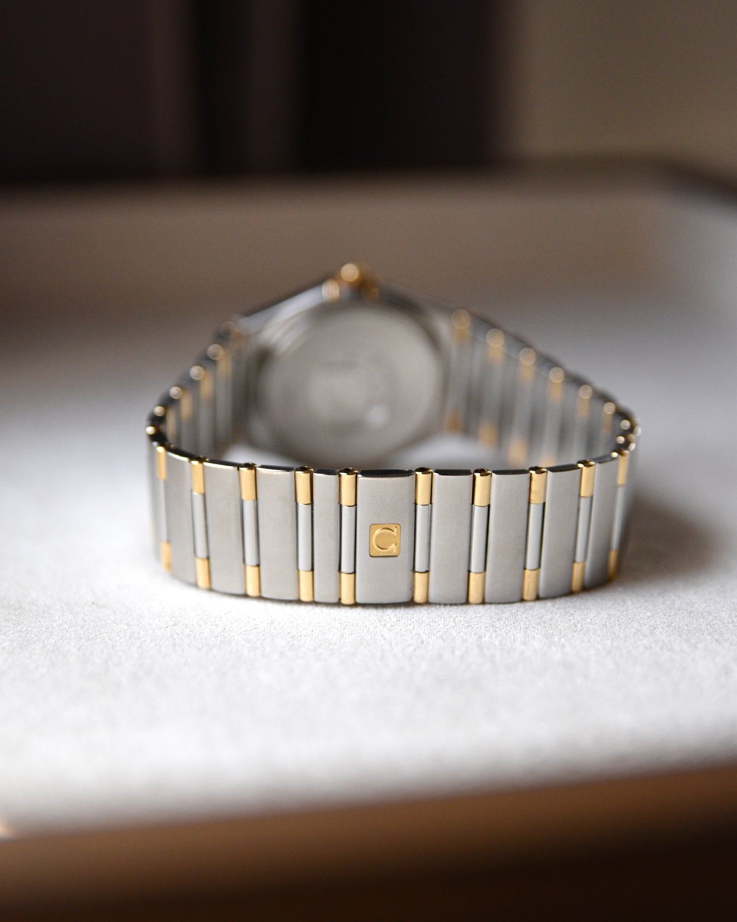 2000s Omega Constellation 33.5mm Half Bar Unisex