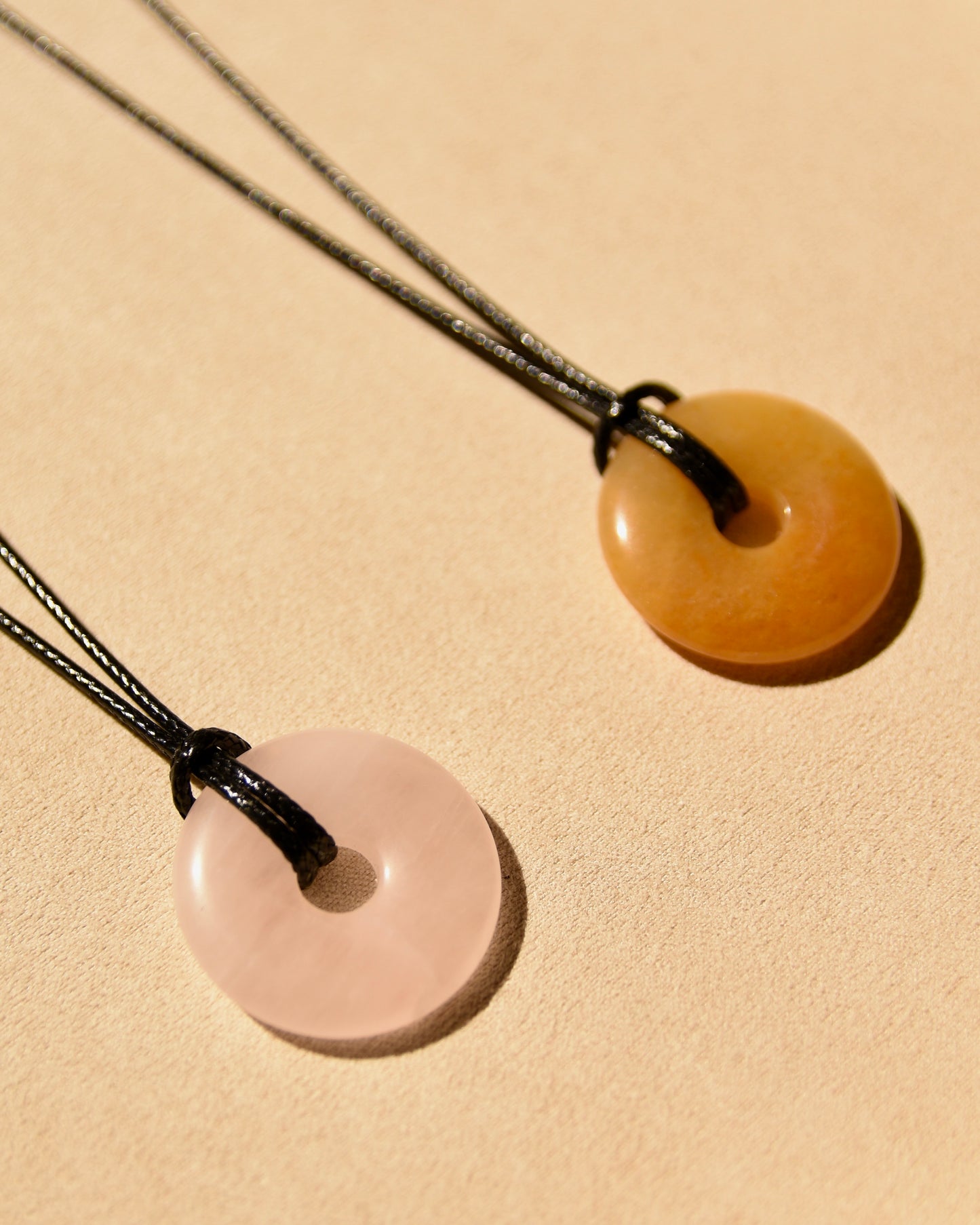 Stone Medallion Accessory Necklace