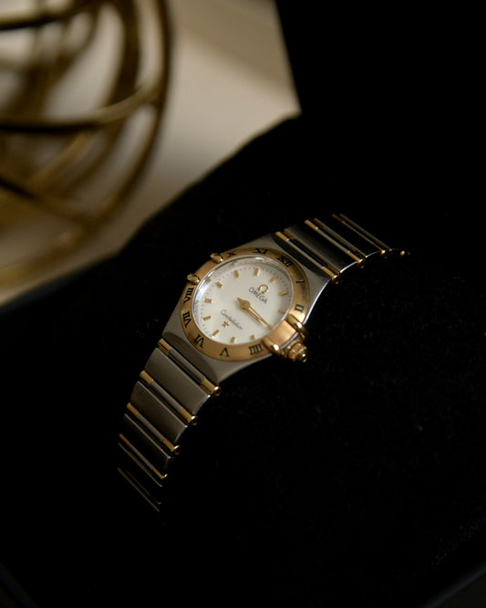 2000s Omega Constellation Mini Mother of Pearl Half Bar