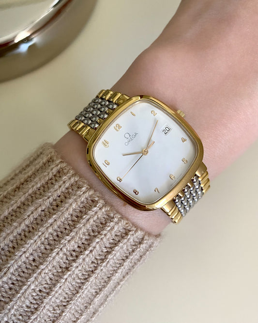 1990s Vintage Omega De Ville