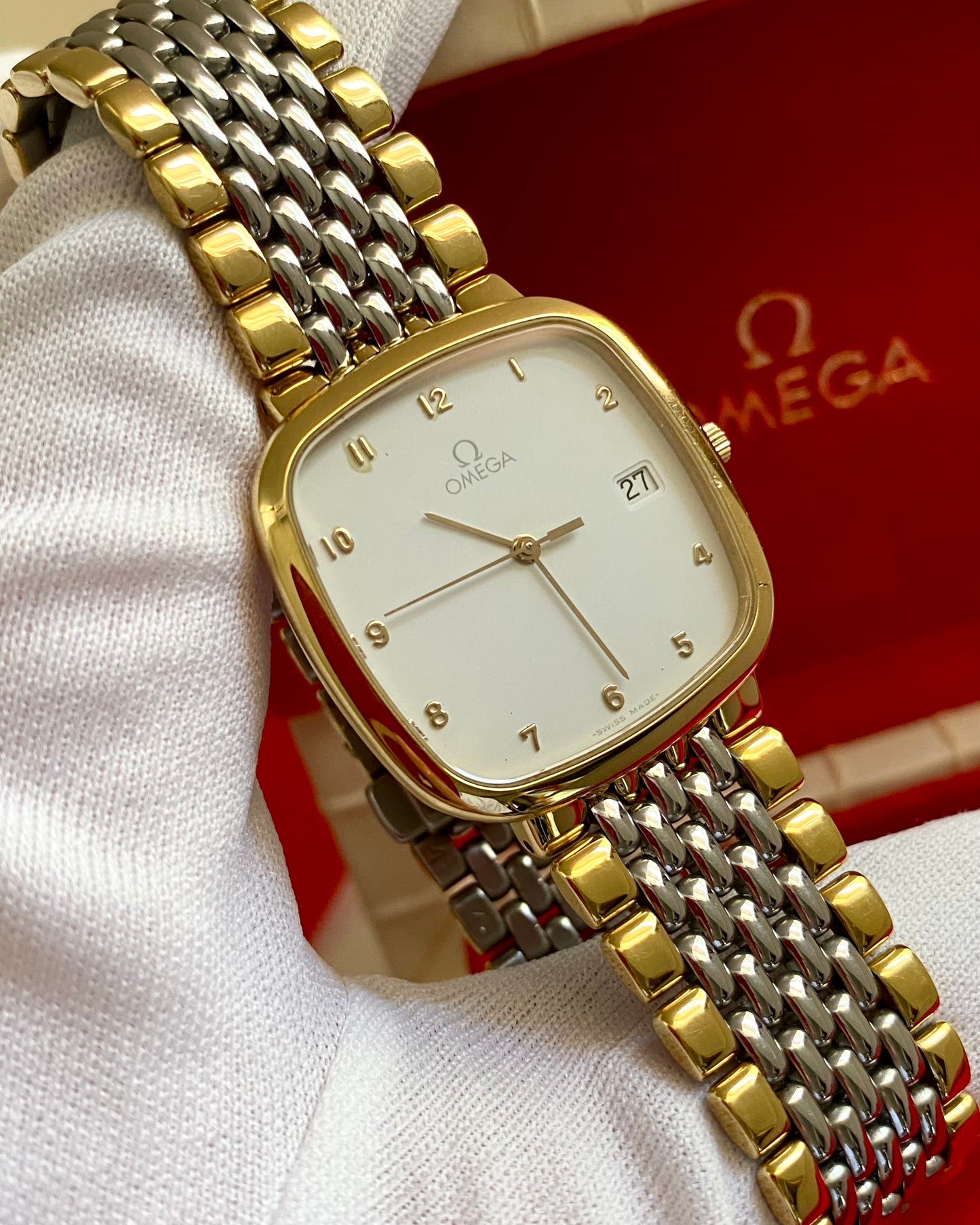 1990s Vintage Omega De Ville