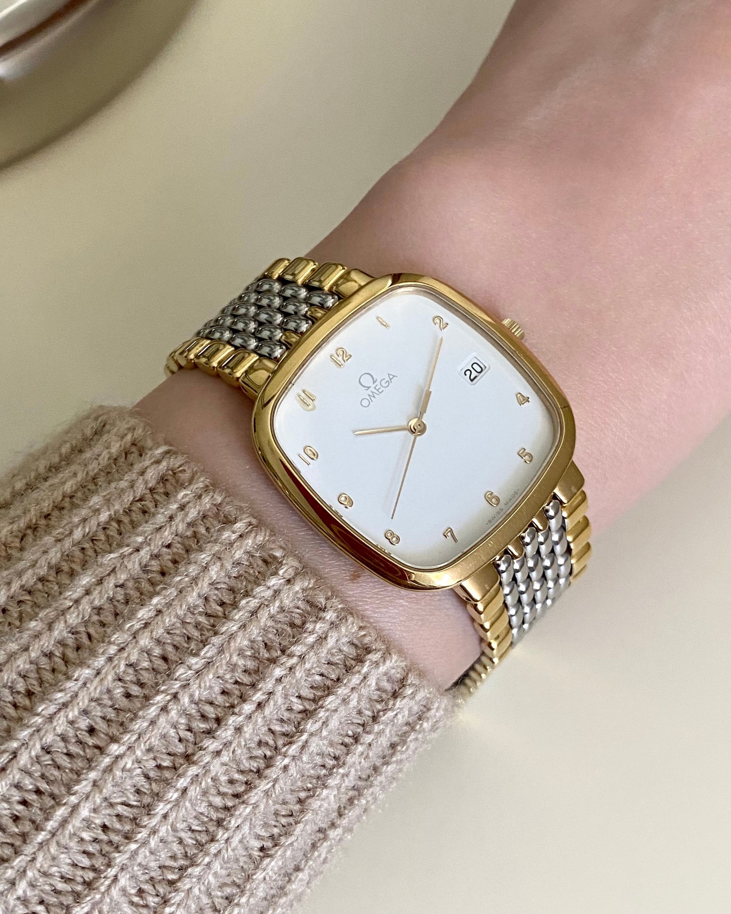 1990s Vintage Omega De Ville