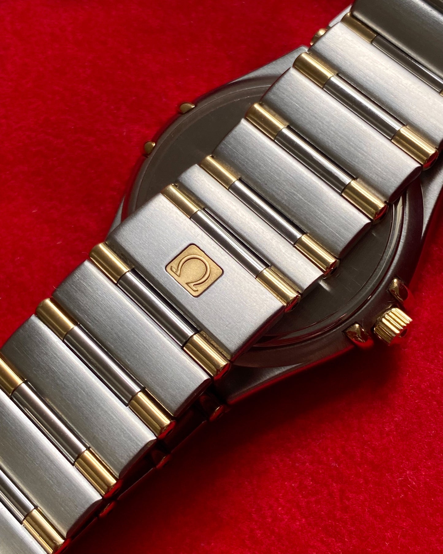2000s Omega Constellation Large Two-tone Half Bar